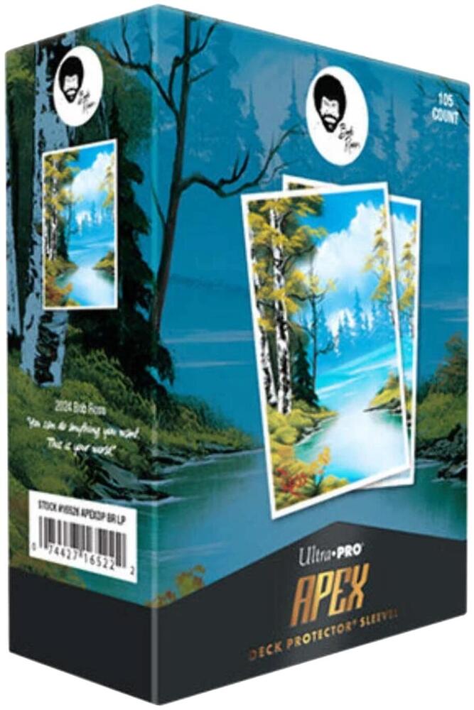 Ultra PRO: Standard 105ct Sleeves (APEX) - Bob Ross (Lakeside Retreat)