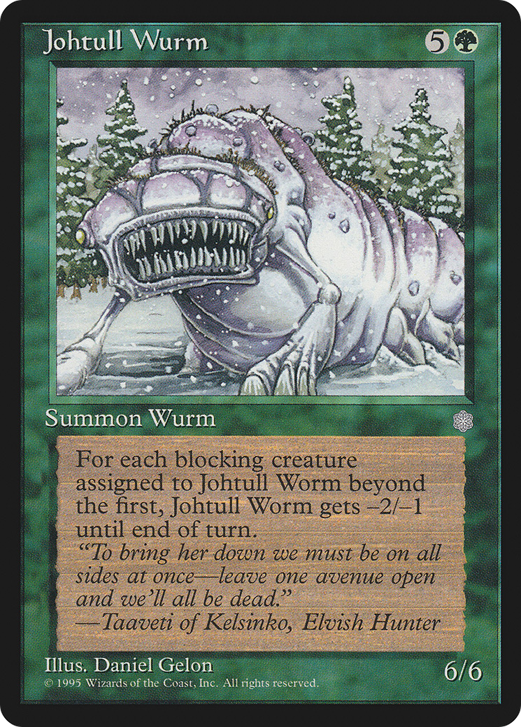 Johtull Wurm [ICE - N/A]