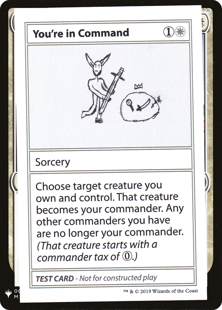 You're In Command [CMB1 - N/A]