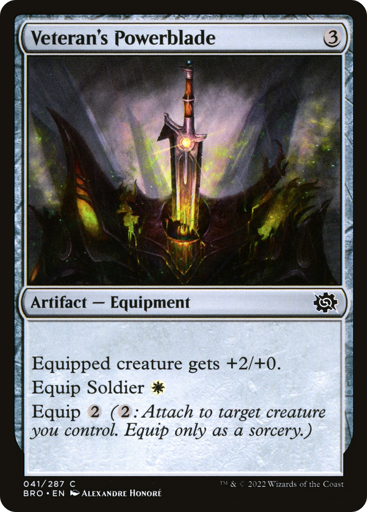 Veteran's Powerblade [BRO - 41]