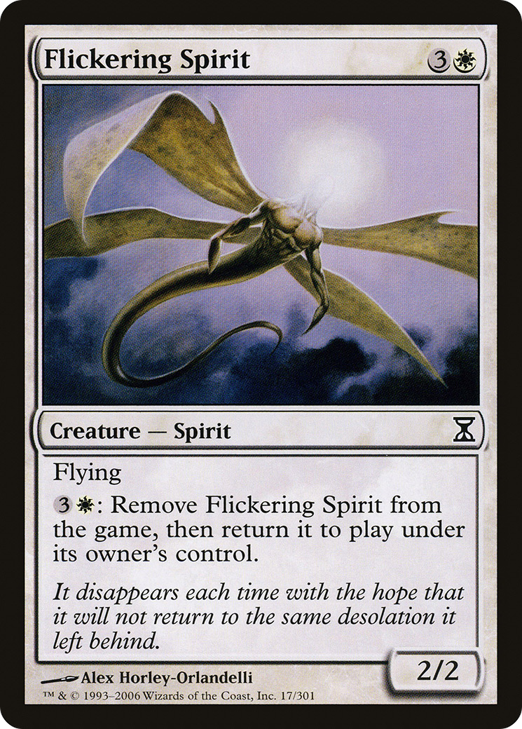 Flickering Spirit [TSP - 17]