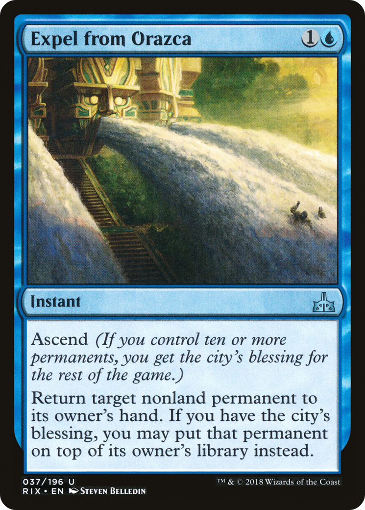 Expel from Orazca [RIX - 37]
