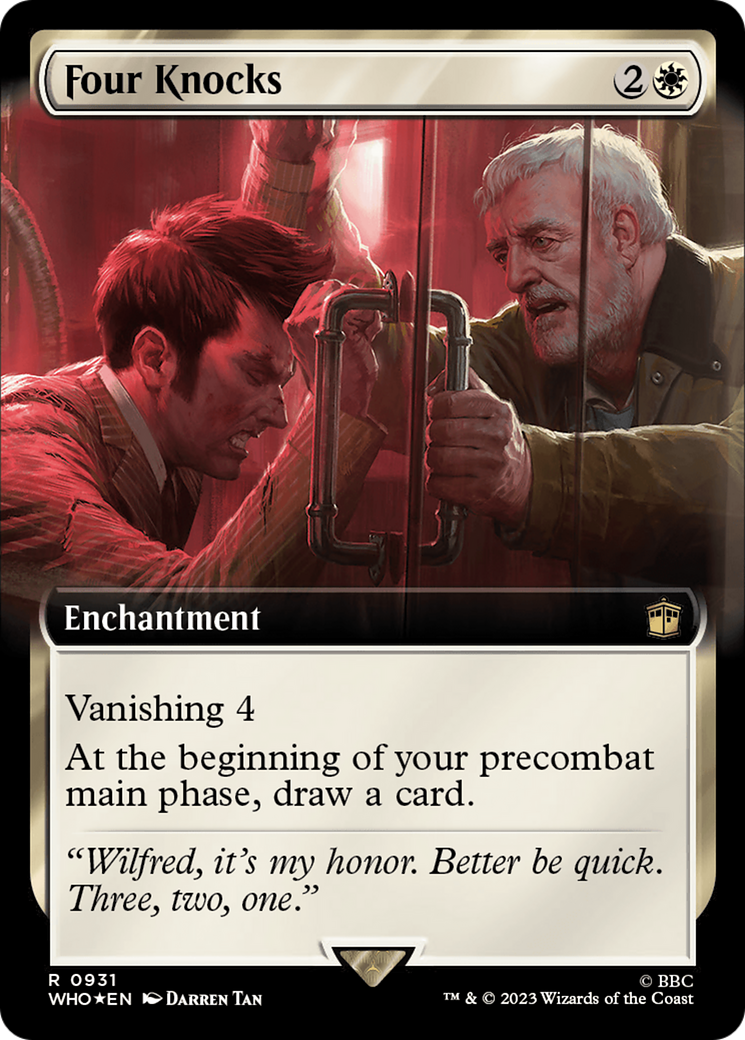 Four Knocks (Extended Art) (Surge Foil) [WHO - 931]