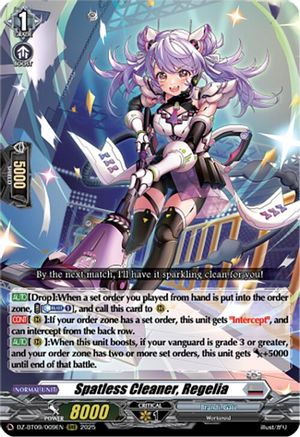 Spatless Cleaner, Regelia (DZ-BT09/009EN) - DZ-BT09: Super Brave Detonation