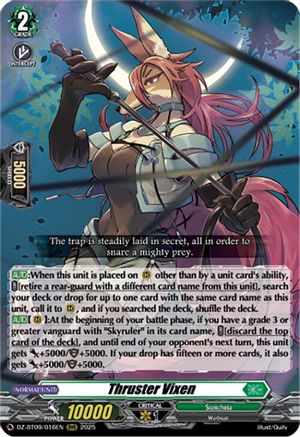Thruster Vixen (DZ-BT09/016EN) - DZ-BT09: Super Brave Detonation