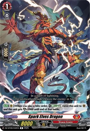 Spark Elves Dragon (DZ-BT09/042EN) - DZ-BT09: Super Brave Detonation