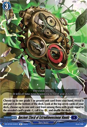 Ancient Clock of Extradimensional Hands [DZ-BT09 - DZ-BT09/049EN]