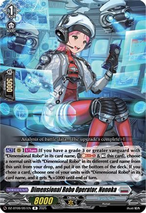 Dimensional Robo Operator, Nonoka (DZ-BT09/051EN) - DZ-BT09: Super Brave Detonation