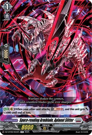 Space-rending Armblade, Aplanat Slitter [DZ-BT09 - DZ-BT09/053EN]