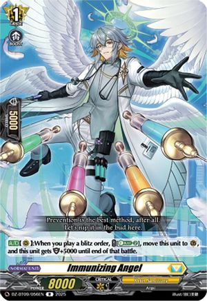 Immunizing Angel (DZ-BT09/056EN) - DZ-BT09: Super Brave Detonation