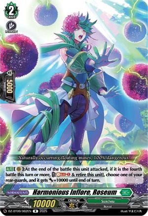 Harmonious Inflore, Roseum (DZ-BT09/062EN) - DZ-BT09: Super Brave Detonation
