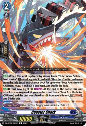 Coaster Shark (DZ-BT09/075EN) - DZ-BT09: Super Brave Detonation