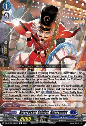 Nutcracker Soldier, Nutcrumbs (DZ-BT09/076EN) - DZ-BT09: Super Brave Detonation