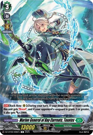 Marine General of Bay Currents, Toxotes (DZ-BT09/098EN) - DZ-BT09: Super Brave Detonation