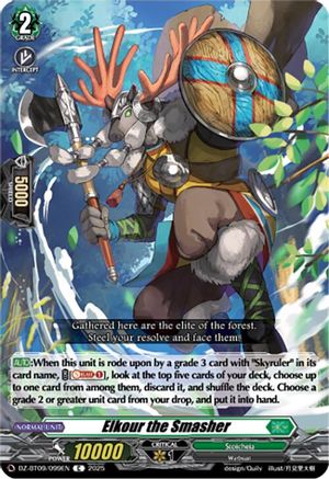 Elkour the Smasher (DZ-BT09/099EN) - DZ-BT09: Super Brave Detonation