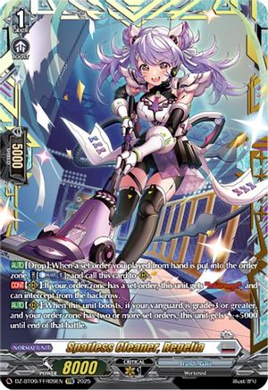 Spatless Cleaner, Regelia (FFR) (DZ-BT09/FFR09EN) - DZ-BT09: Super Brave Detonation