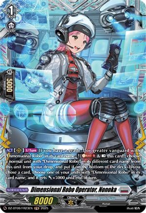 Dimensional Robo Operator, Nonoka (FR) (DZ-BT09/FR23EN) - DZ-BT09: Super Brave Detonation