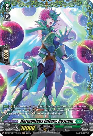 Harmonious Inflore, Roseum (FR) (DZ-BT09/FR44EN) - DZ-BT09: Super Brave Detonation