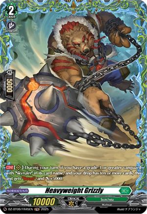 Heavyweight Grizzly (FR) (DZ-BT09/FR45EN) - DZ-BT09: Super Brave Detonation