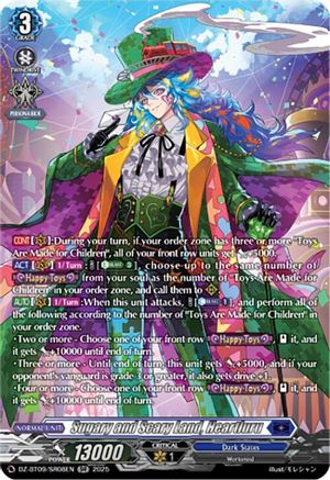 Sugary and Scary Land, Heartluru (SR) (DZ-BT09/SR08EN) - DZ-BT09: Super Brave Detonation