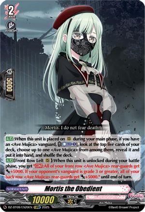 Mortis the Obedient (EXRRR) (DZ-BT09/EX20EN) - DZ-BT09: Super Brave Detonation