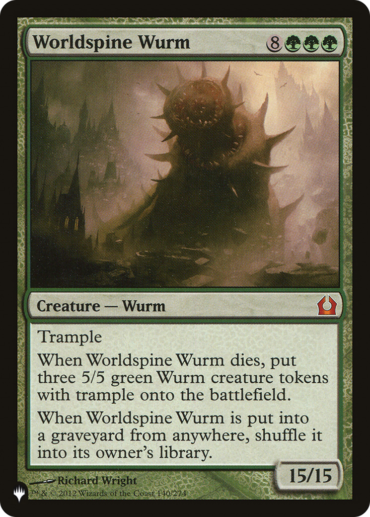 Worldspine Wurm [LIST - 140/274]