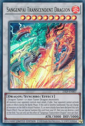 Sangenpai Transcendent Dragion [25LP - 25LP-EN007]