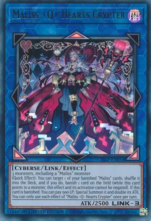 Maliss Q Hearts Crypter [25LP - 25LP-EN016]