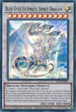 Blue-Eyes Ultimate Spirit Dragon [25LP - 25LP-EN020]