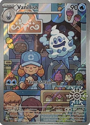 Vanillish 190/182  - Holofoil Miscellaneous Cards & Products - Illustration Rare