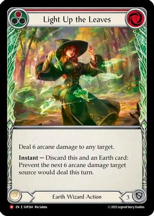 Light Up the Leaves (Red) [SUP - SUP264]