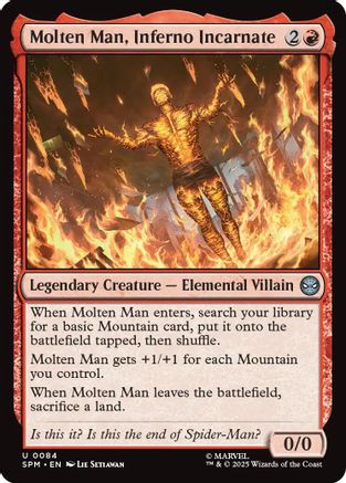 Molten Man, Inferno Incarnate [SPM - 84]