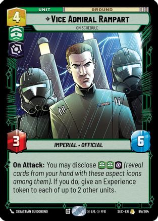 Vice Admiral Rampart - On Schedule [SEC - 85/264]