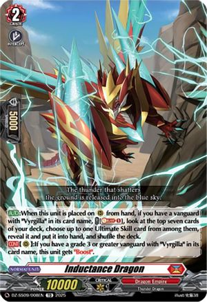 Inductance Dragon (DZ-SS09/008EN) - DZ-SS09: Zero Tendo Start Deck