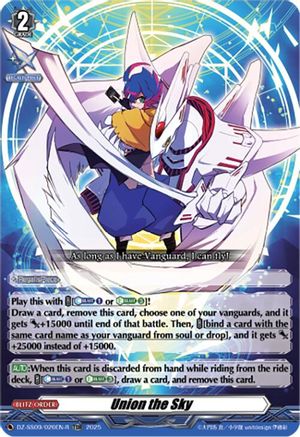 Union the Sky (TDR) (DZ-SS09/020EN-R) - DZ-SS09: Zero Tendo Start Deck