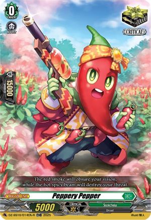 Peppery Pepper (TDR) (DZ-SS10/014EN-R) - DZ-SS10: Shiki Otei Start Deck