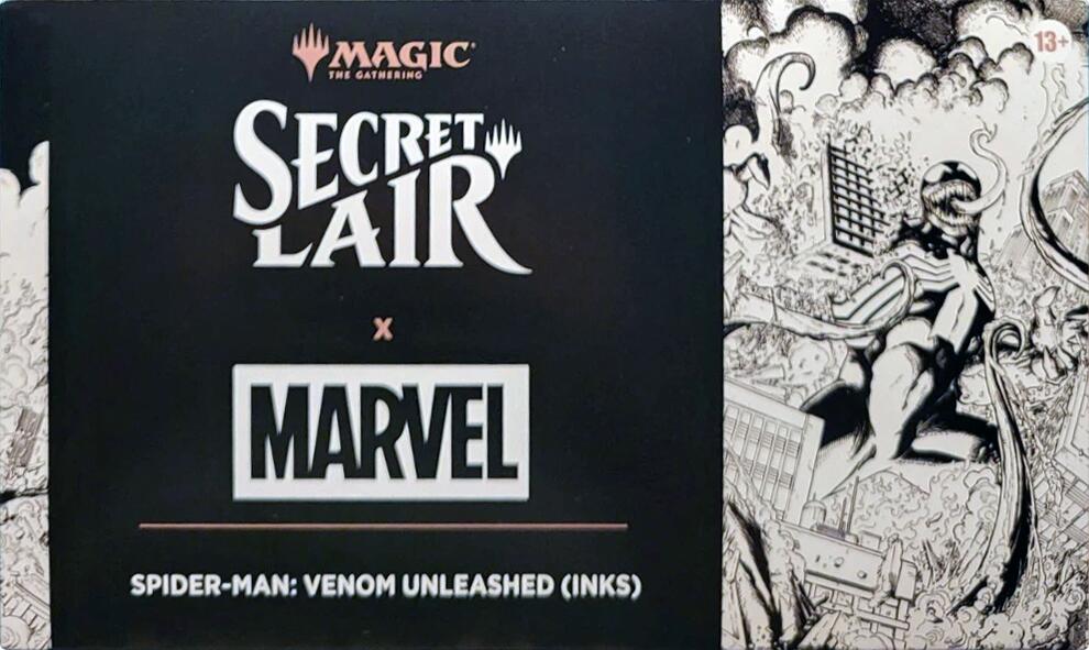 Secret Lair Drop: Secret Lair x Marvel's Spider-Man: Venom Unleashed (Inks) - Non-Foil Edition
