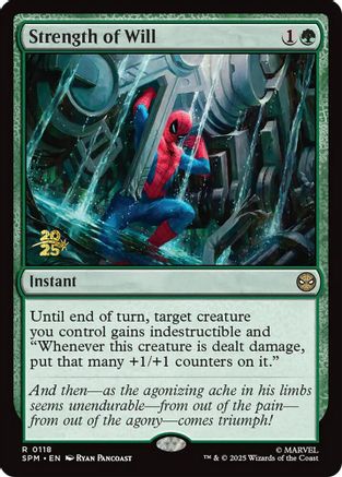 Strength of Will (PRE-118) - Prerelease Cards Foil