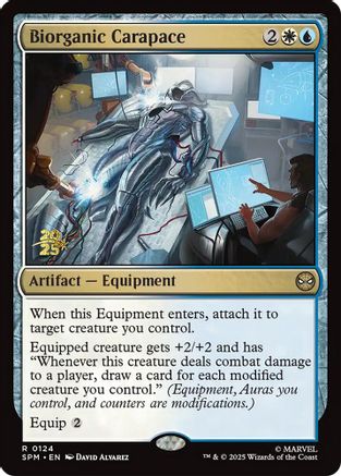Biorganic Carapace (PRE-124) - Prerelease Cards Foil
