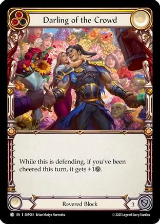 Darling of the Crowd (SUP061) - Super Slam Rainbow Foil