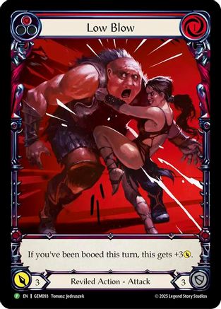 Low Blow (GEM093) - GEM Pack 3 Rainbow Foil