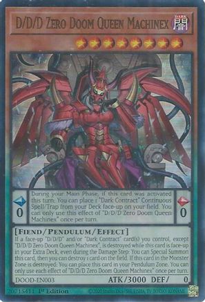 D/D/D Zero Doom Queen Machinex [DOOD - DOOD-EN003]