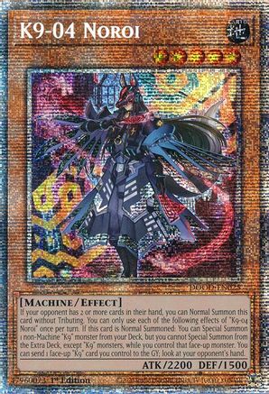 K9-04 Noroi (Starlight Rare) [DOOD - DOOD-EN025]