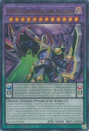 D/D/D/D Dimensional King Arc Crisis [DOOD - DOOD-EN035]