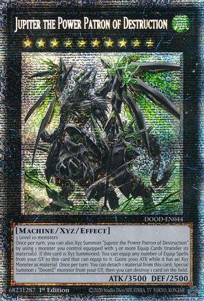 Jupiter the Power Patron of Destruction (Starlight Rare) [DOOD - DOOD-EN044]