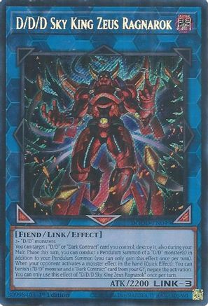 D/D/D Sky King Zeus Ragnarok [DOOD - DOOD-EN049]