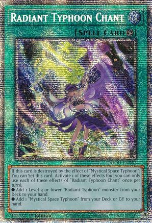 Radiant Typhoon Chant (Starlight Rare) [DOOD - DOOD-EN061]
