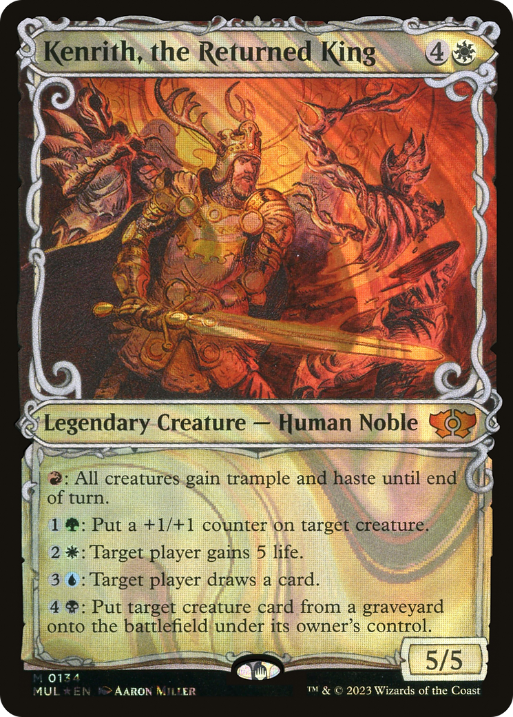 Kenrith, the Returned King (Halo Foil) [MUL - 134]
