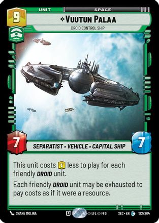 Vuutun Palaa - Droid Control Ship [SEC - 122/264]