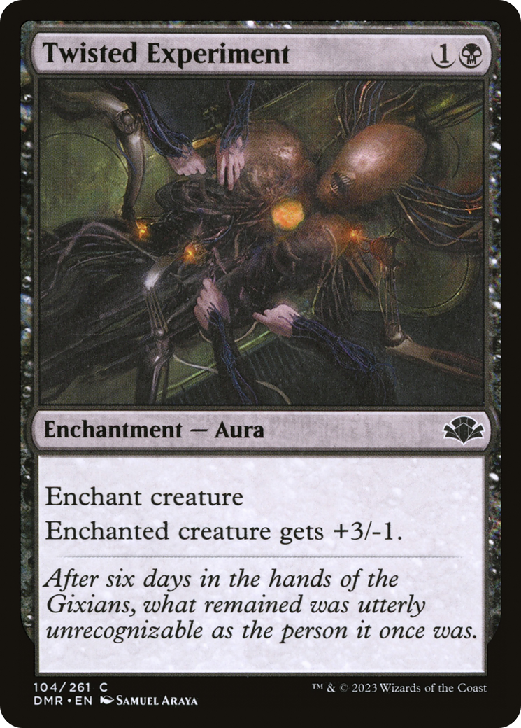 Twisted Experiment [DMR - 104]